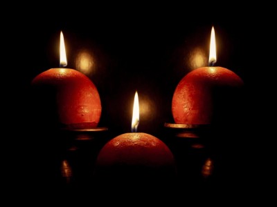 Desafío Fotografías con 3 Velas